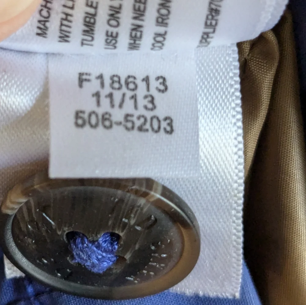 Baker by Ted Baker Blue Kids Hooded Jacket Size 6/7